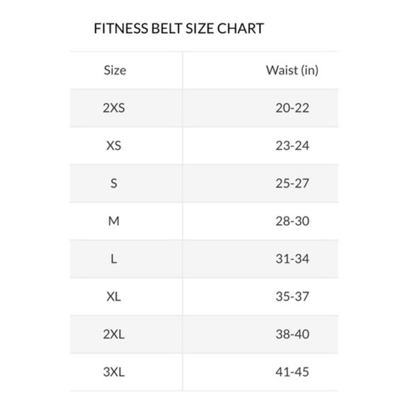 ♥︎ Luxx Curves Fitness Belt ♥︎ - Picture 2 of 2